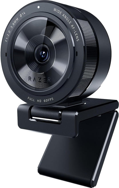 Kiyo Pro Webcam for Streaming, Gaming, Video Calls: Full HD 1080P 60FPS - Adaptive Light Sensor - HDR Enabled - Wide Angle Lens with Adjustable FOV - Works with OBS, Xsplit, Twitch, Zoom, Teams